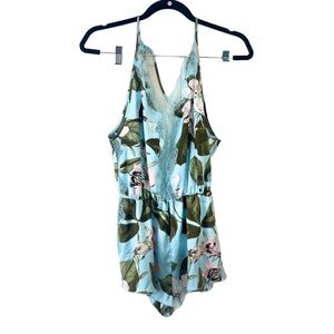 Victoria’s Secret Lace Floral Romper Size Extra Small